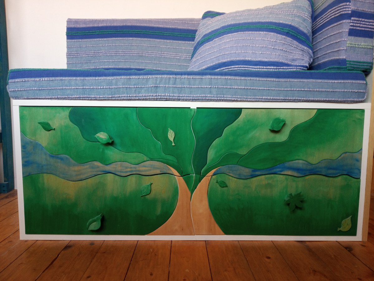 2 az 1-ben: heverő,&nbsp;fiókosszekrény